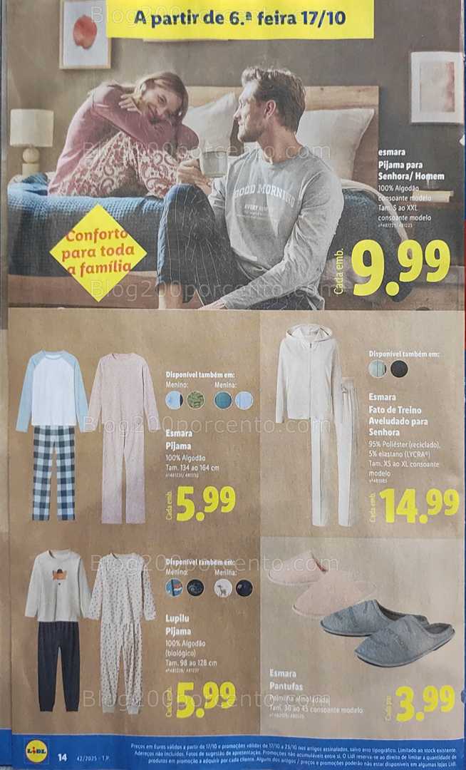 Antevisão Folheto LIDL Bazar Promoções de 13 a 23 outubro