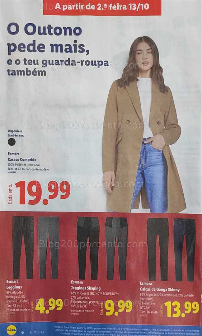 Antevisão Folheto LIDL Bazar Promoções de 13 a 23 outubro
