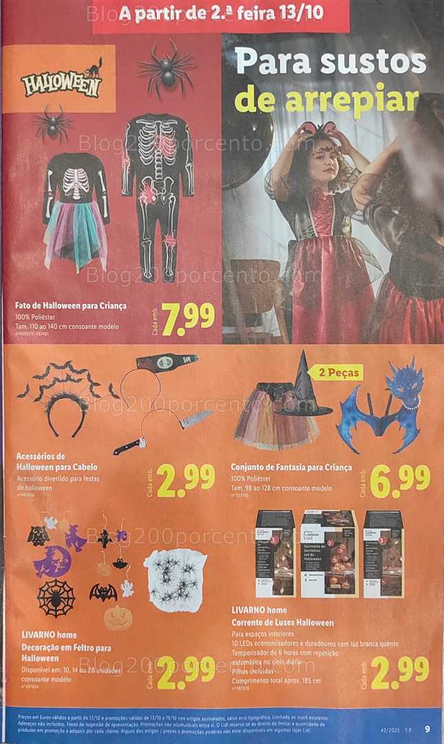 Antevisão Folheto LIDL Bazar Promoções de 13 a 23 outubro
