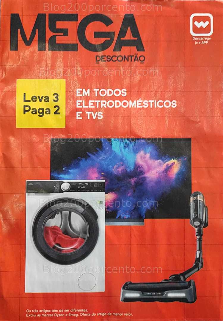 Antevisão Folheto WORTEN Mega Descontão Promoções de 1 a 5 outubro