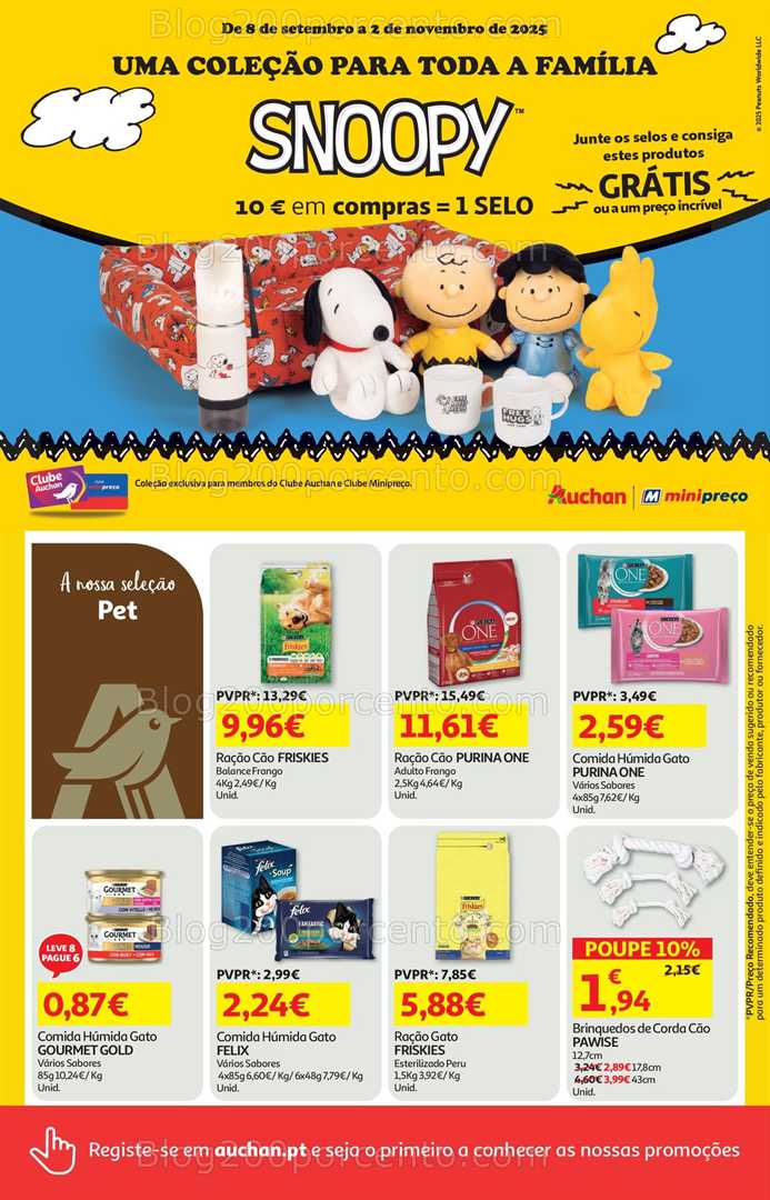 Antevisão Folheto AUCHAN - MINIPREÇO Promoções de 16 a 22 outubro