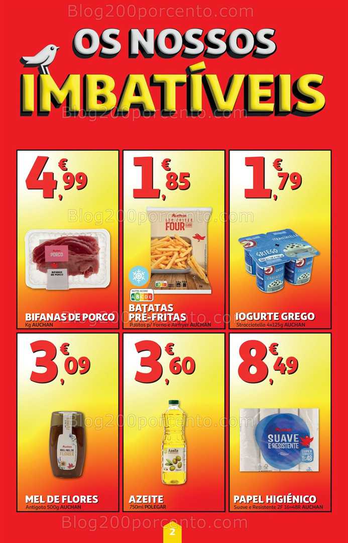 Antevisão Folheto AUCHAN - MINIPREÇO Promoções de 16 a 22 outubro