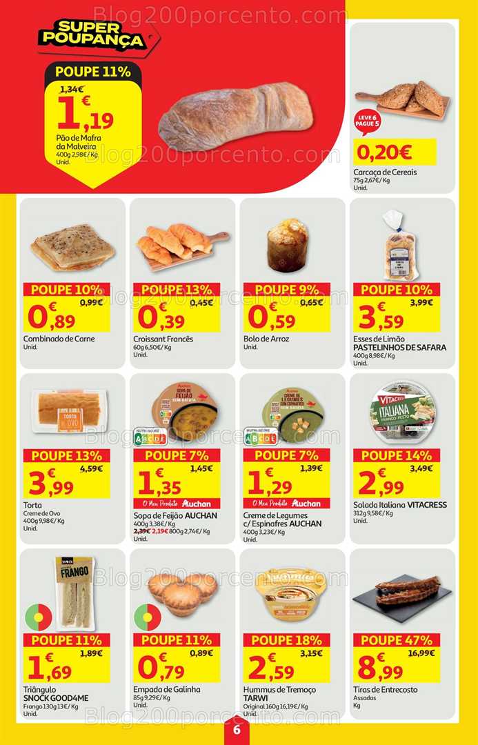 Antevisão Folheto AUCHAN - MINIPREÇO Promoções de 16 a 22 outubro