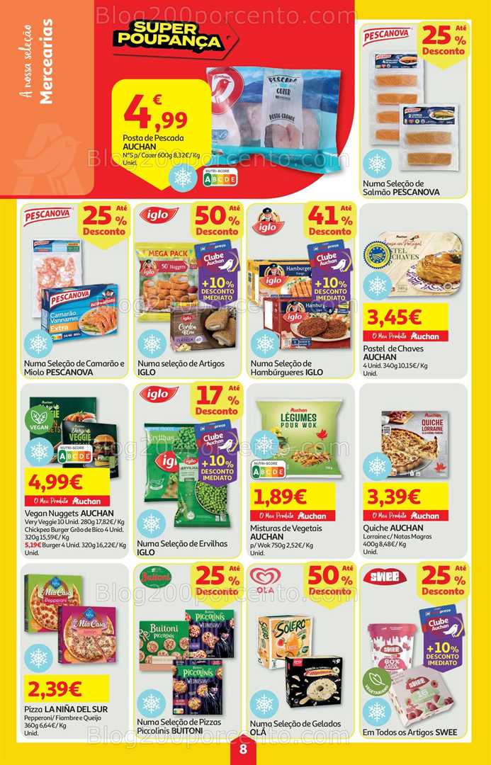 Antevisão Folheto AUCHAN - MINIPREÇO Promoções de 16 a 22 outubro