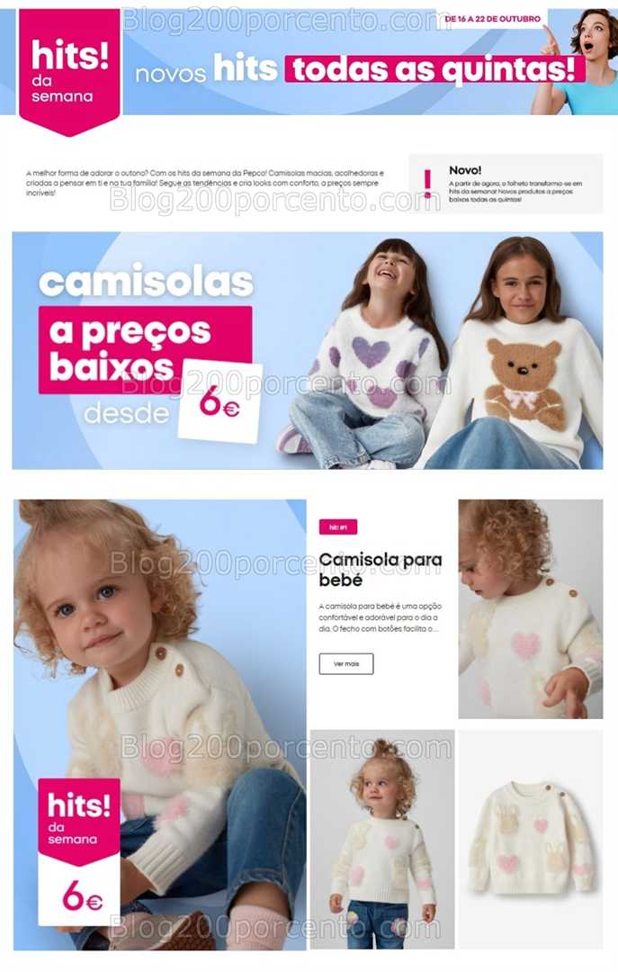 Antevisão Folheto PEPCO Promoções até 22 outubro