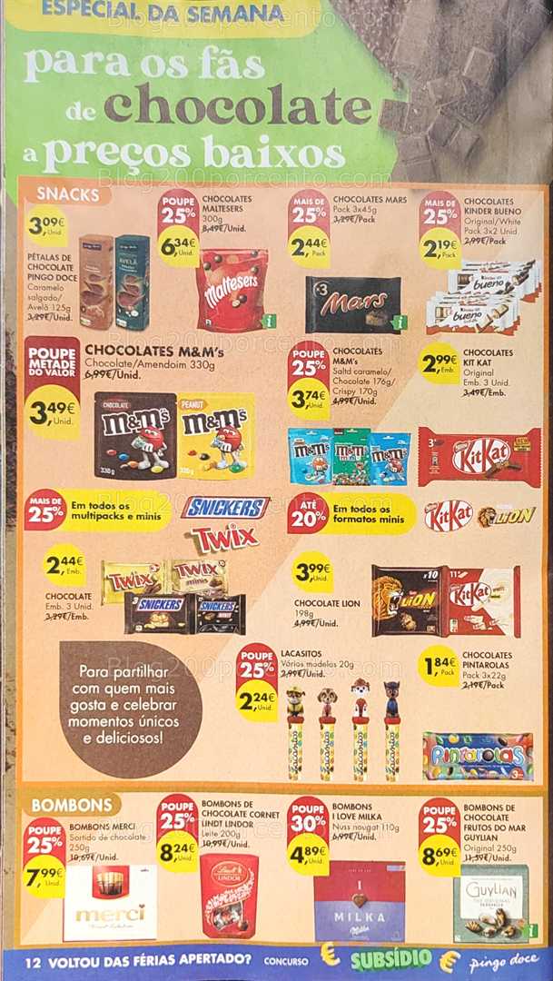 Antevisão Folheto PINGO DOCE Promoções de 14 a 20 outubro
