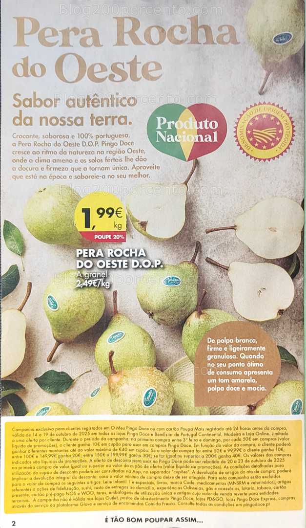 Antevisão Folheto PINGO DOCE Promoções de 14 a 20 outubro