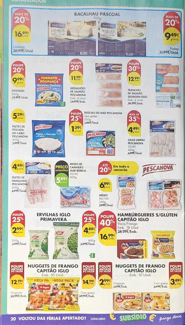 Antevisão Folheto PINGO DOCE Promoções de 14 a 20 outubro