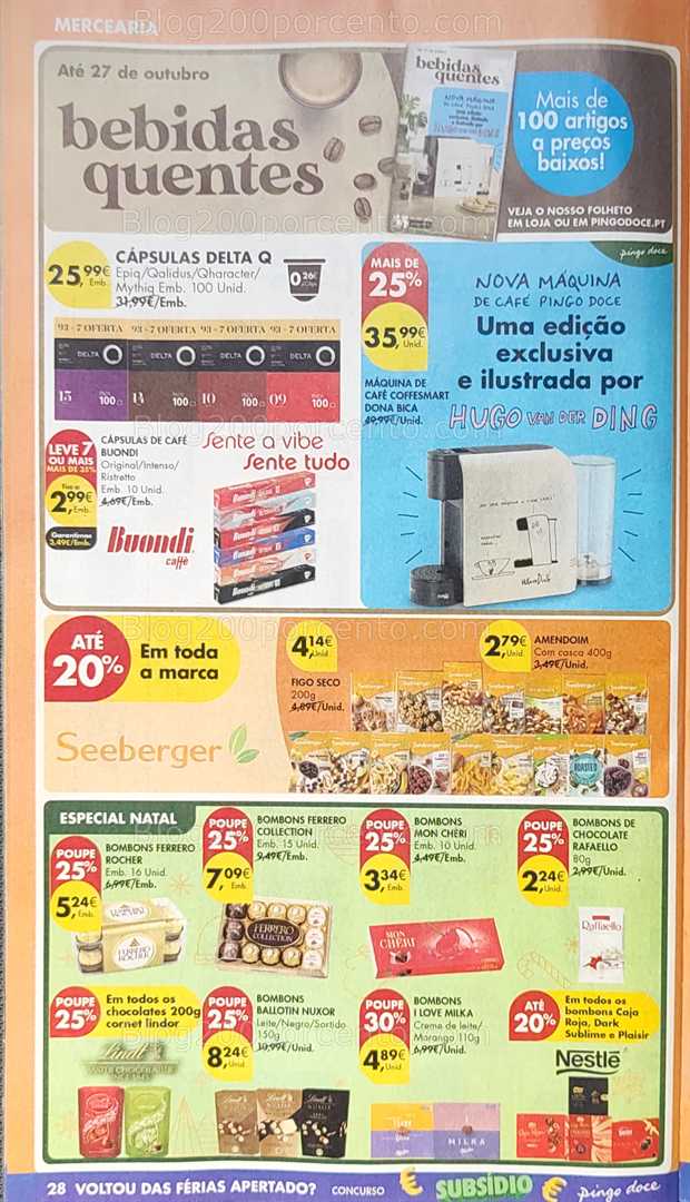 Antevisão Folheto PINGO DOCE Promoções de 14 a 20 outubro