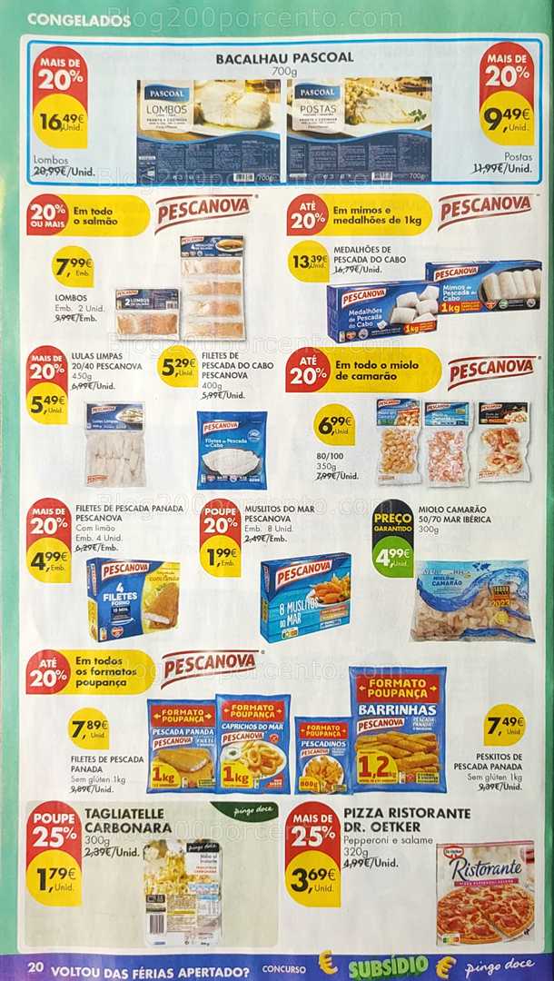 Antevisão Folheto PINGO DOCE Promoções de 21 a 27 novembro