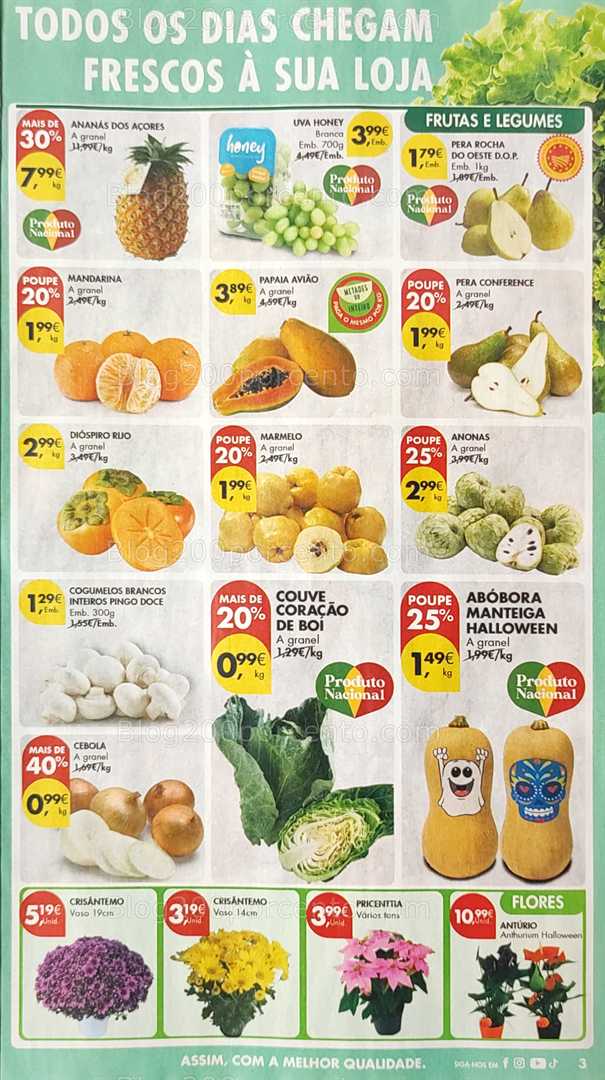 Antevisão Folheto PINGO DOCE Promoções de 21 a 27 novembro