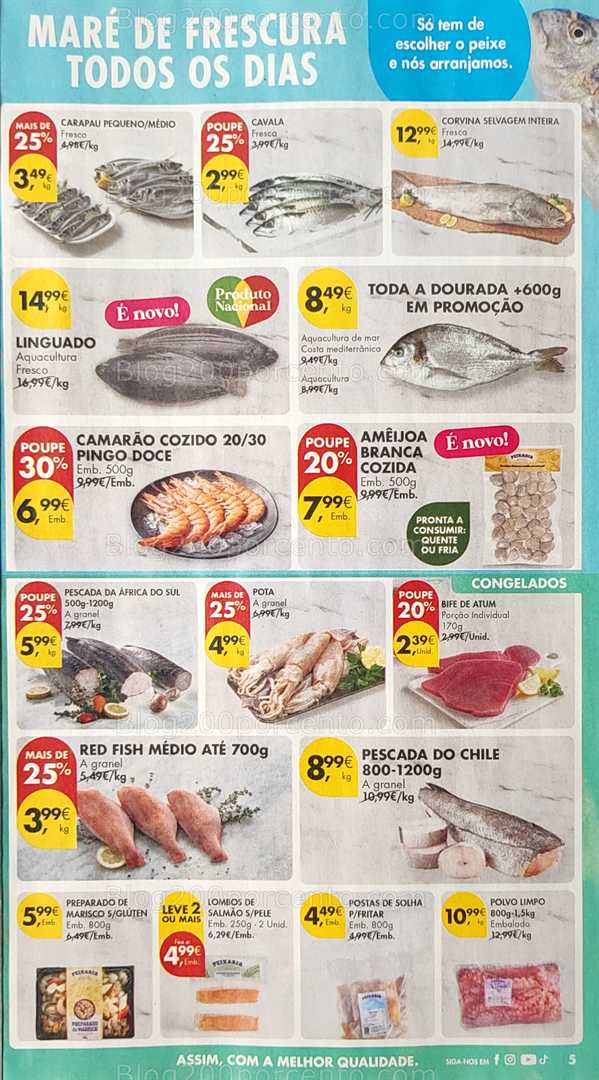 Antevisão Folheto PINGO DOCE Promoções de 21 a 27 novembro