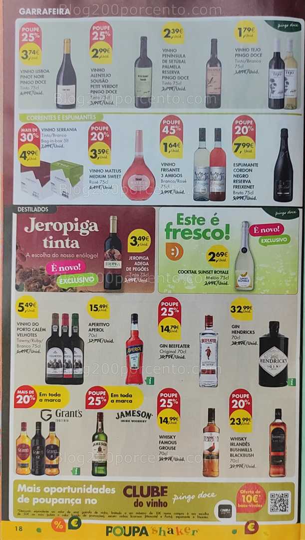 Antevisão Folheto PINGO DOCE Promoções de 28 outubro a 3 novembro