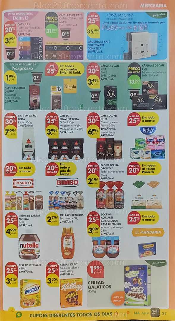 Antevisão Folheto PINGO DOCE Promoções de 28 outubro a 3 novembro
