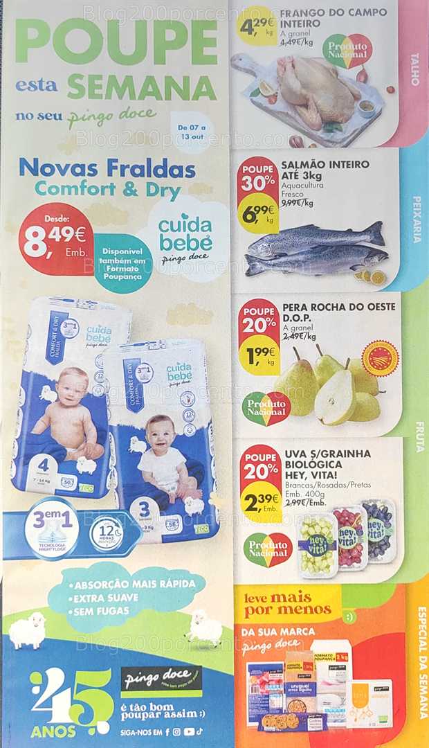Antevisão Folheto PINGO DOCE Super Promoções de 7 a 13 outubro
