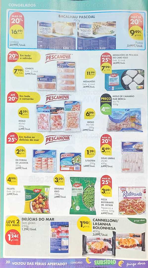 Antevisão Folheto PINGO DOCE Super Promoções de 7 a 13 outubro