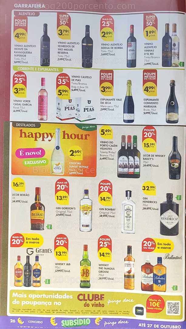 Antevisão Folheto PINGO DOCE Super Promoções de 7 a 13 outubro