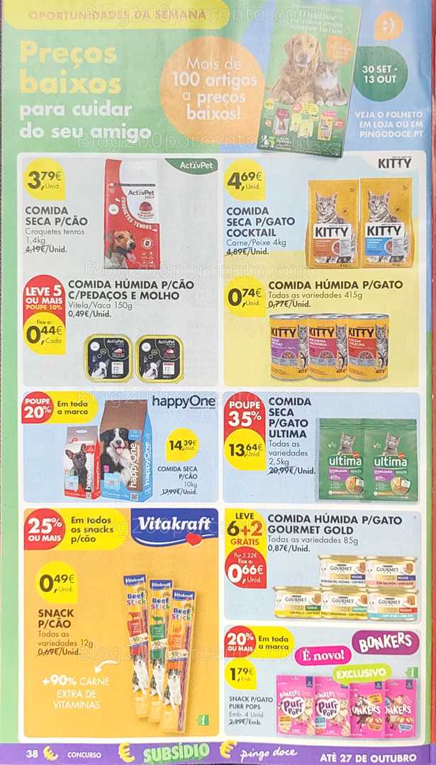 Antevisão Folheto PINGO DOCE Super Promoções de 7 a 13 outubro
