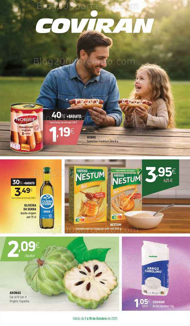 Antevisão Folheto COVIRAN Promoções de 7 a 19 outubro