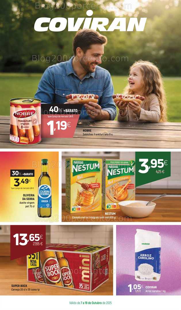 Antevisão Folheto COVIRAN Promoções de 7 a 19 outubro