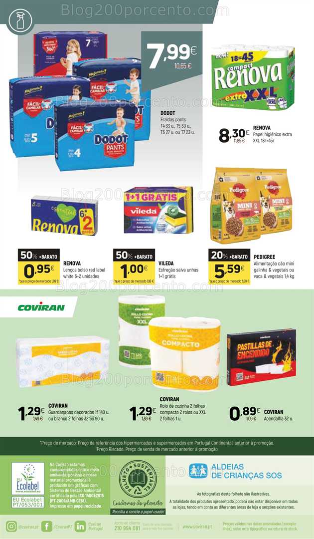 Antevisão Folheto COVIRAN Promoções de 7 a 19 outubro