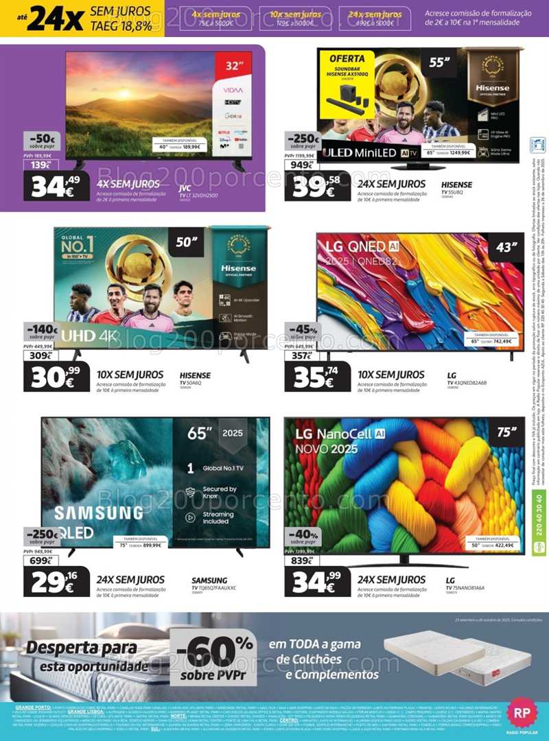 Antevisão Folheto RADIO POPULAR Promoções de 9 a 23 outubro