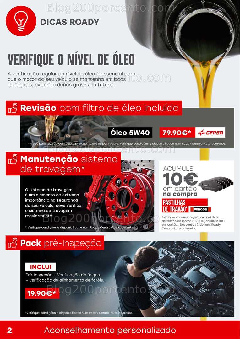 Antevisão Folheto ROADY Promoções de 2 a 26 outubro