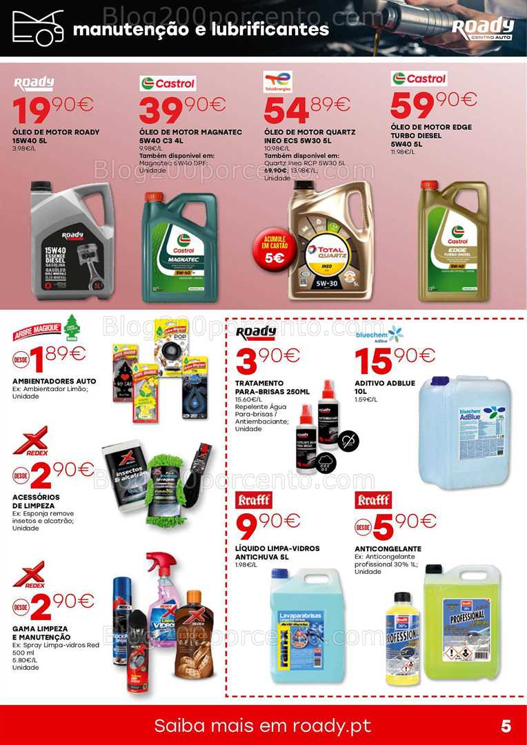 Antevisão Folheto ROADY Promoções de 2 a 26 outubro