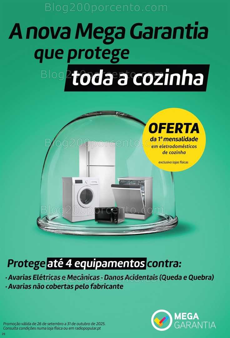 Antevisão Folheto RADIO POPULAR Promoções de 7 a 23 outubro