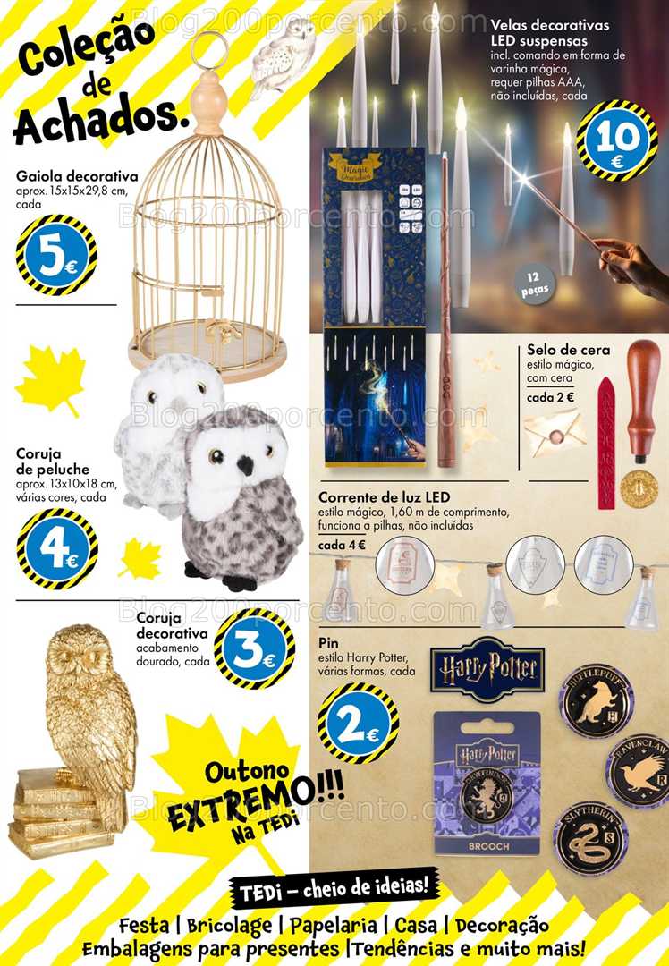 Antevisão Folheto TEDI Promoções de 3 a 12 outubro