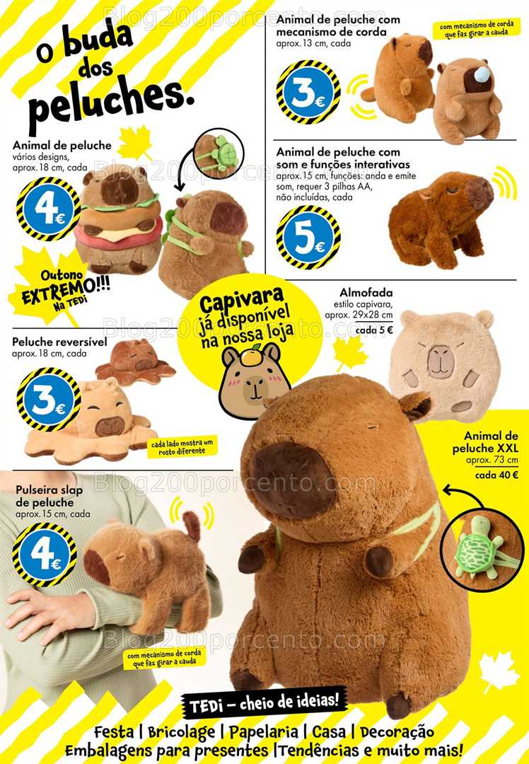 Antevisão Folheto TEDI Promoções de 3 a 12 outubro