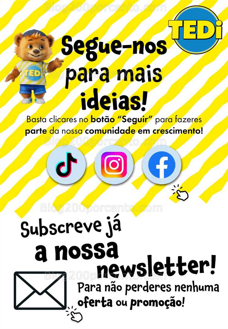 Antevisão Folheto TEDI Promoções de 3 a 12 outubro