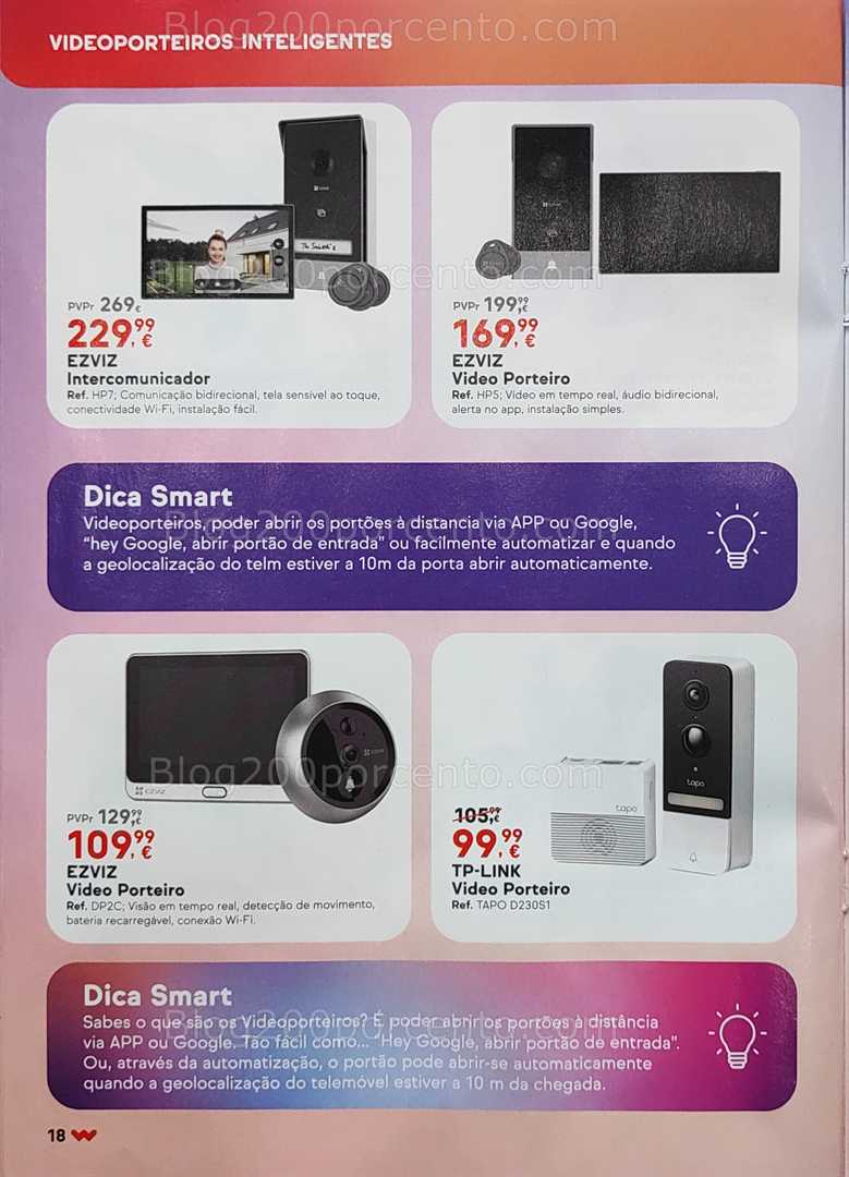 Antevisão Folheto WORTEN Casas Inteligentes Promoções até 22 outubro