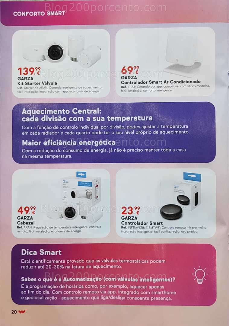Antevisão Folheto WORTEN Casas Inteligentes Promoções até 22 outubro