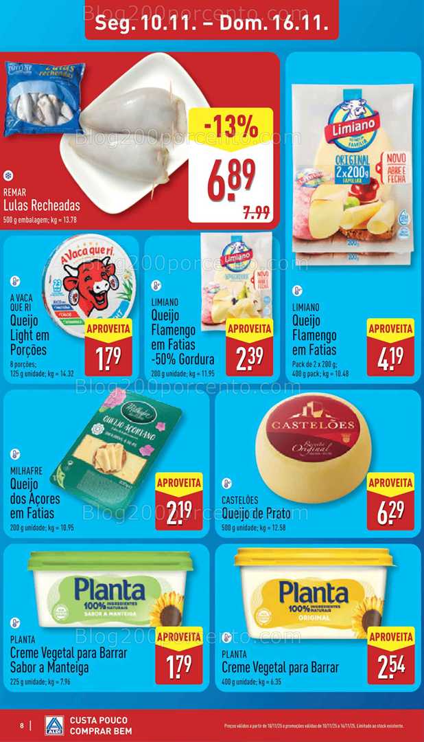 Antevisão Folheto ALDI Promoções de 10 a 16 novembro