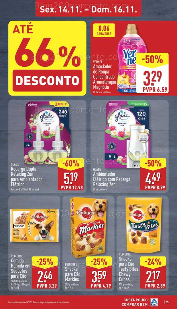 Antevisão Folheto ALDI Promoções de 10 a 16 novembro