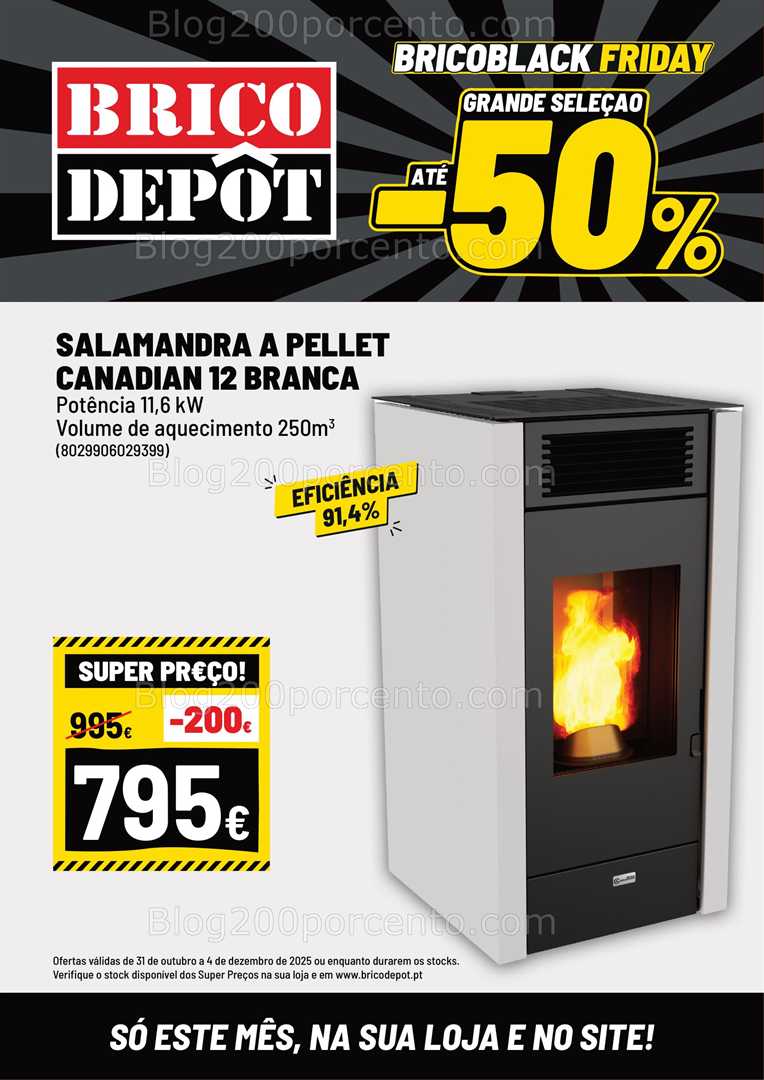 Antevisão Folheto BRICO DEPÔT Promoções de 31 outubro a 4 dezembro