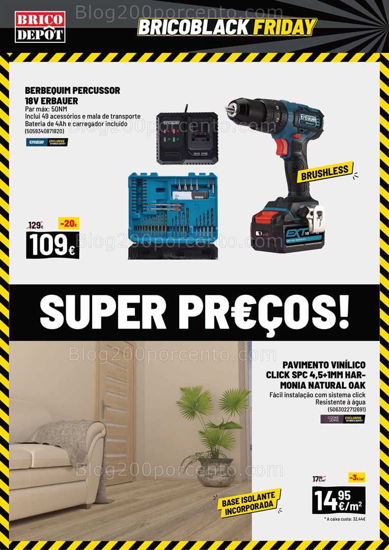 Antevisão Folheto BRICO DEPÔT Promoções de 31 outubro a 4 dezembro