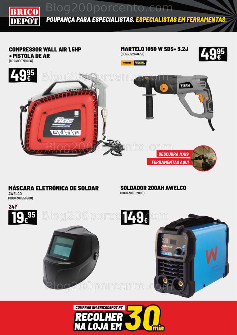 Antevisão Folheto BRICO DEPÔT Promoções de 31 outubro a 4 dezembro