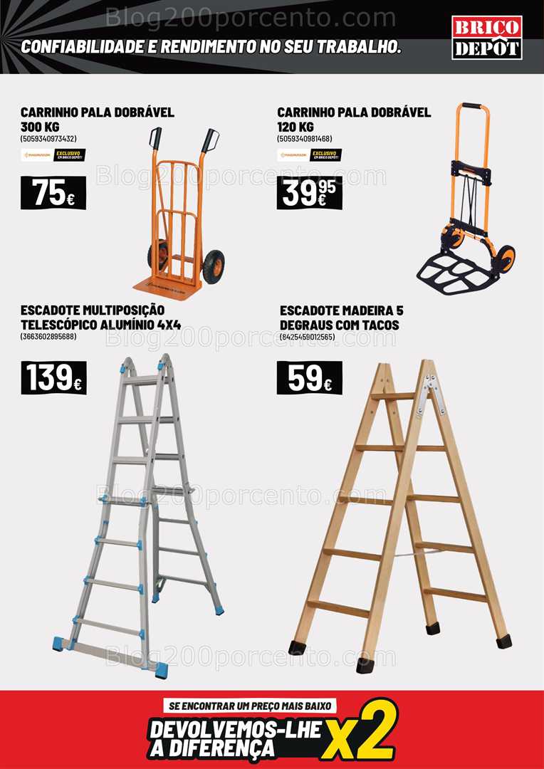 Antevisão Folheto BRICO DEPÔT Promoções de 31 outubro a 4 dezembro