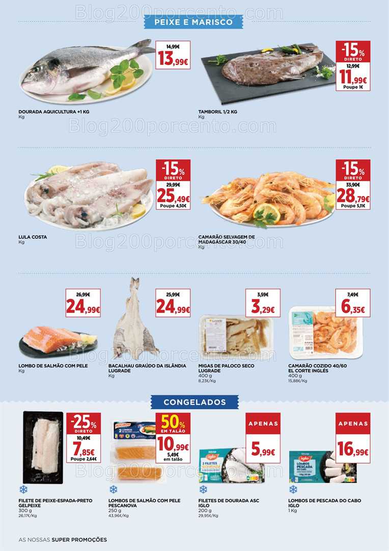 Antevisão Folheto EL CORTE INGLÉS Supermercado Promoções de 31 outubro a 13 novembro