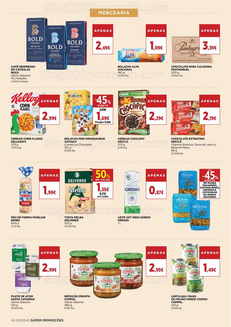 Antevisão Folheto EL CORTE INGLÉS Supermercado Promoções de 31 outubro a 13 novembro