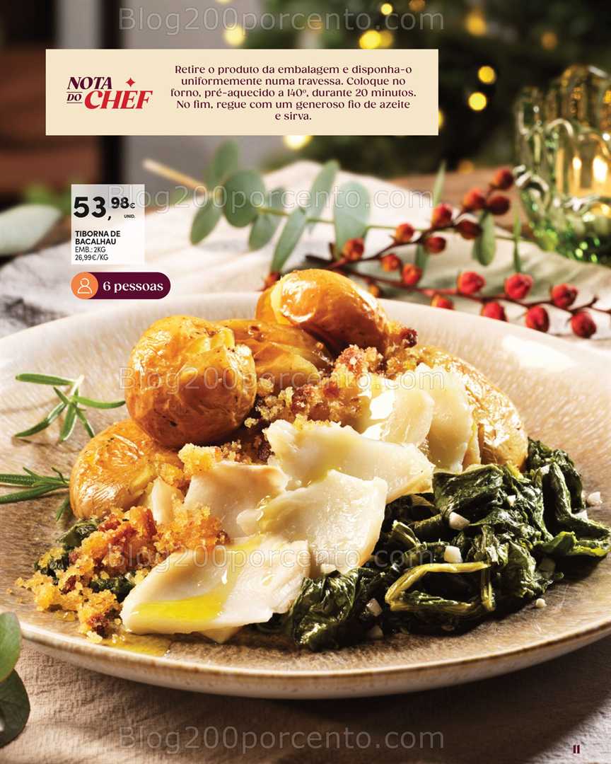 Antevisão Folheto CONTINENTE Take Away Natal Promoções de 28 outubro a 31 dezembro
