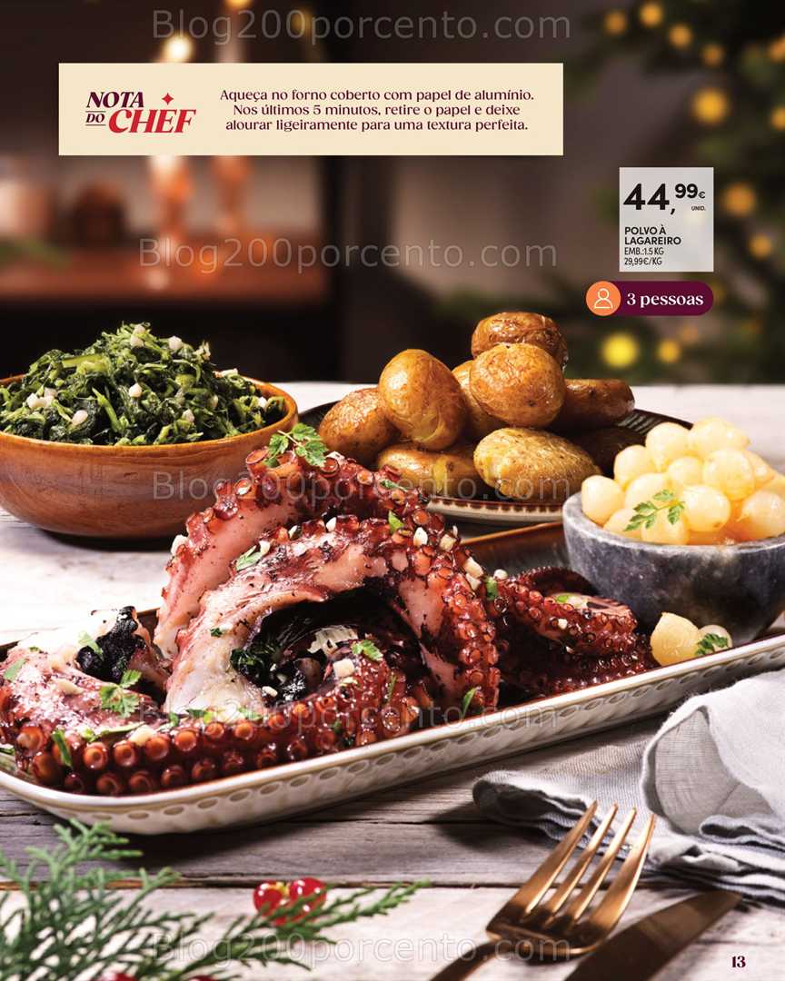 Antevisão Folheto CONTINENTE Take Away Natal Promoções de 28 outubro a 31 dezembro