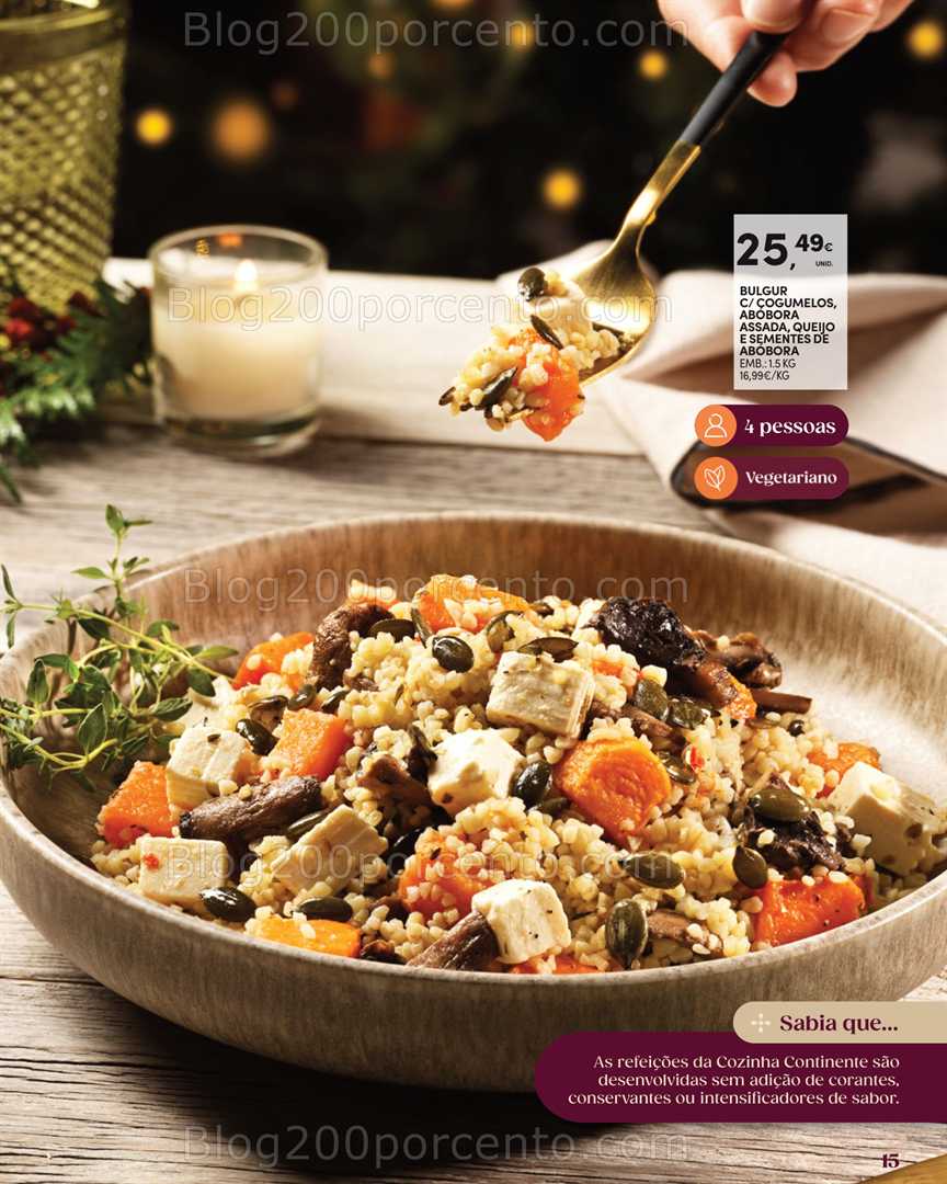 Antevisão Folheto CONTINENTE Take Away Natal Promoções de 28 outubro a 31 dezembro