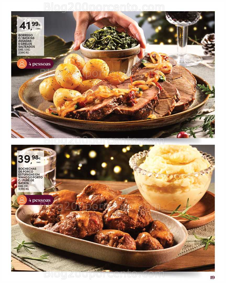 Antevisão Folheto CONTINENTE Take Away Natal Promoções de 28 outubro a 31 dezembro