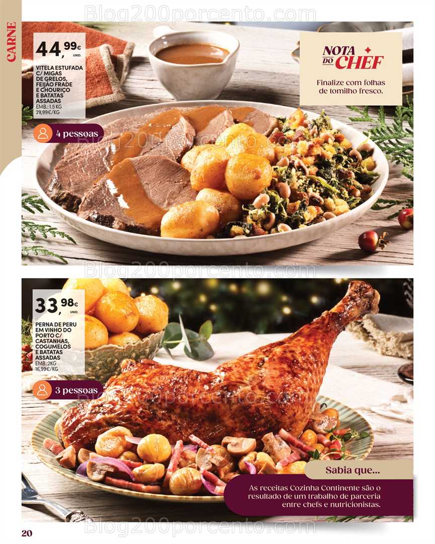 Antevisão Folheto CONTINENTE Take Away Natal Promoções de 28 outubro a 31 dezembro