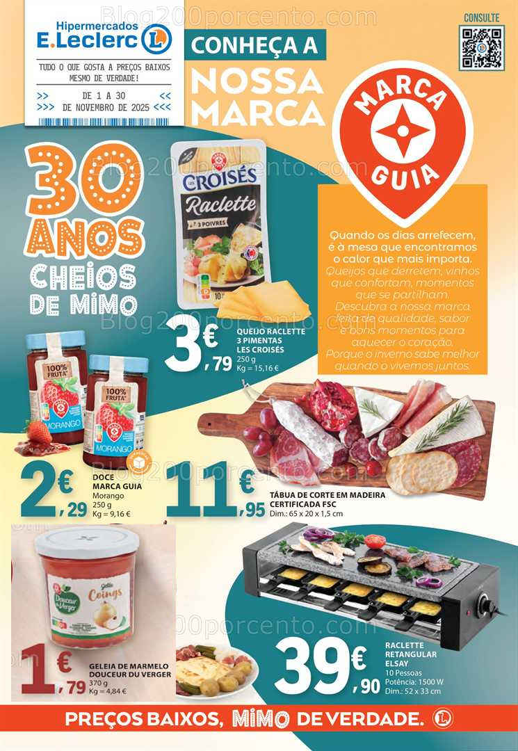 Antevisão Folheto E-LECLERC Especial Marca Própria Promoções de 1 a 30 novembro