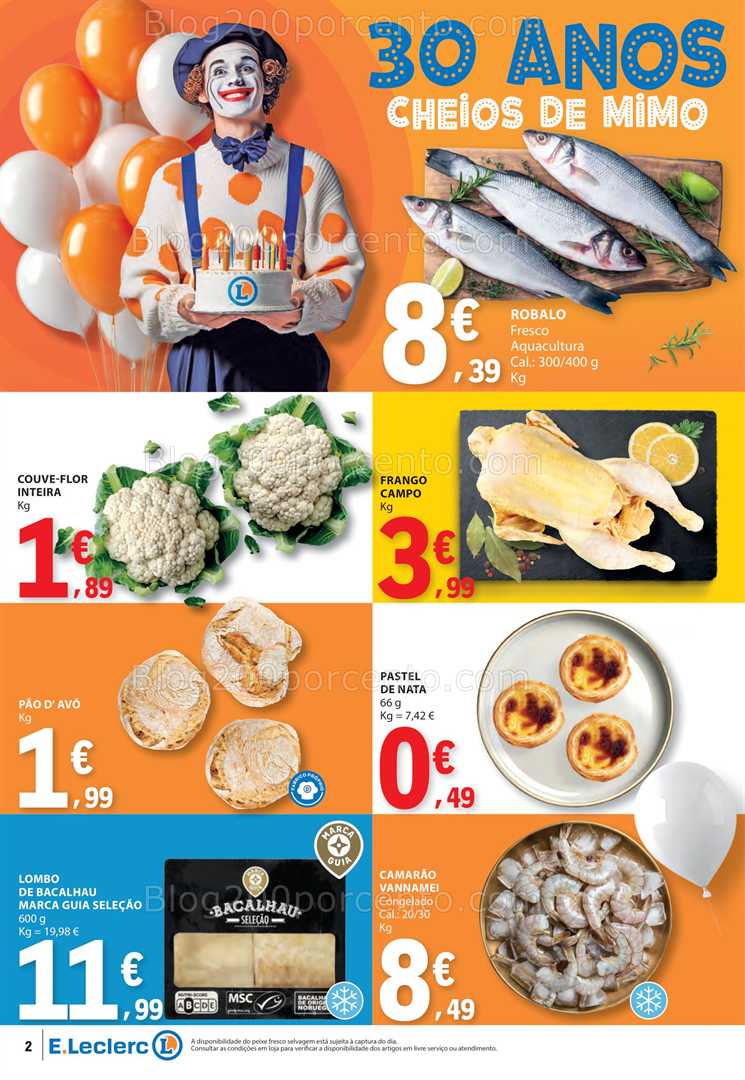 Antevisão Folheto E-LECLERC Promoções de 30 outubro a 5 novembro