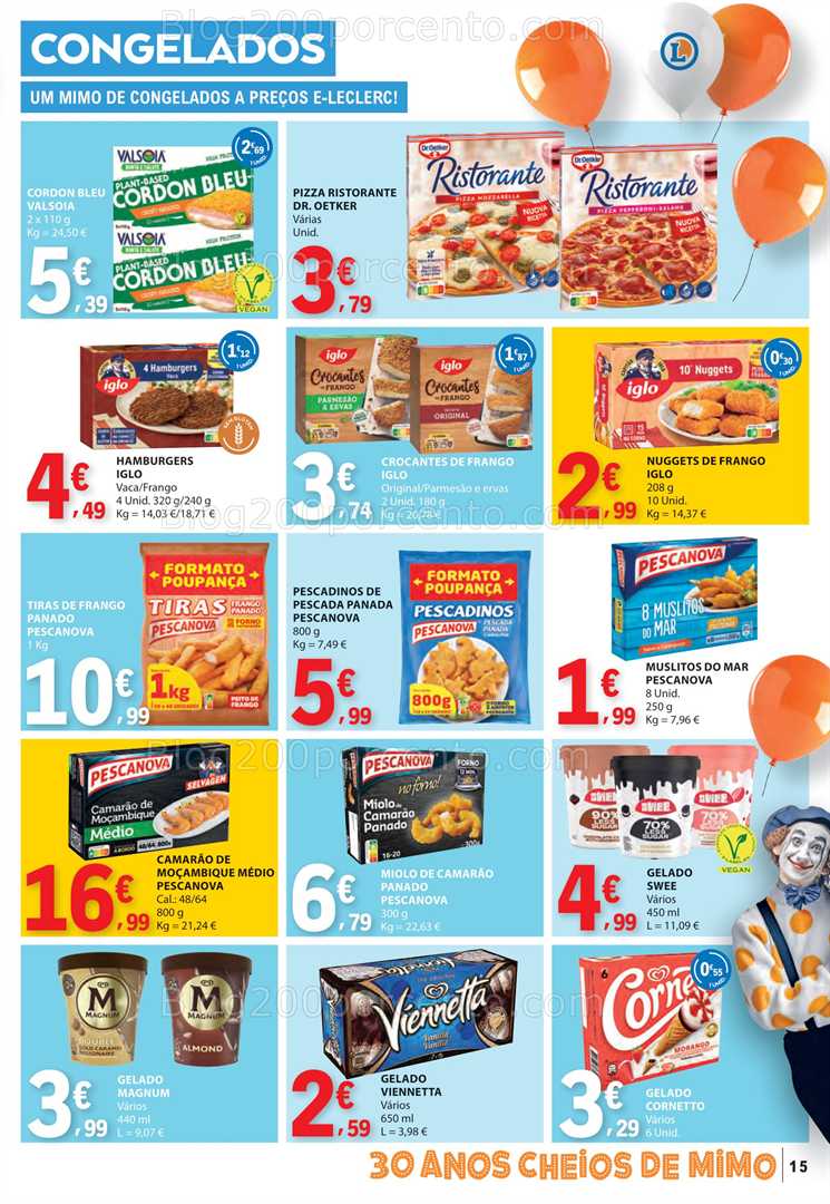 Antevisão Folheto E-LECLERC Promoções de 30 outubro a 5 novembro